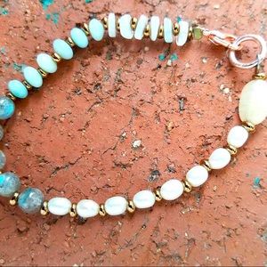 Ladies gemstone bracelet